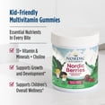 thumbnail image 4 of Nordic Naturals Nordic Berries Multivitamin Gummies, Cherry, Non-GMO 120 Ct, 4 of 8