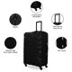 thumbnail image 3 of Set de 3 Maletas Rigidas 4 Ruedas Pianeta MRAD Negro, 3 of 7