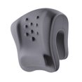thumbnail image 1 of Bunblic Neck Pillow Support Cushion Removable and Washable Cover Headrest Pillow Memory Foam for Plane Workstations Car Working Chair Light Gray, 1 of 8