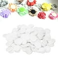 thumbnail image 4 of Round Chip Decoration, Breathable Cloth Flake Crafts Non-Woven Gasket 500Pcs DIY Hand-made Accessories  for Various Head Rope Decorations for Hair Rope Making White, 4 of 7