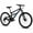 Black-Blue, variant on 26 Inch Mountain Bike Full Suspension, 21 Speed Mountain Bicycle with Double Disc Brakes, Carbon Steel Frame Commuter City Bike for Adult Men Women, Black-Orange