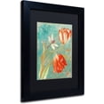 thumbnail image 2 of Trademark Fine Art "Mandarin Tulips" Canvas Art by Color Bakery Black Matte, Black Frame, 2 of 4