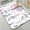 Paris themed Lavender, variant on 1pc White Tiger Portrait Bathroom Rug Bathroom Decor and Accessories- Durable,Anti Slip,And Quick Drying,Suitable For Indoor/outdoor Use - Perfect For Bathrooms,Bedrooms,Kitchens