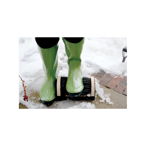 Bosmere Outdoor Boot Scraper Side & Bottom Brushes, Stiff Nylon