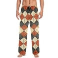 thumbnail image 7 of FORMRS Mens Pajama Pants with Pockets Sleepwear Lounge Bottoms Sizes S-2XL, Checkered Pattern, 7 of 7