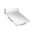 thumbnail image 2 of VEVOR Plate Compactor Pad Plate Compactor Tamper Pad Plate Tamper Pad Tamper Plate Mat for Wacker Plate Compactors Soil Compactor Compactor Machine Base Plate Cover Kit with Mounting Clamps, 2 of 9