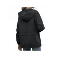 thumbnail image 3 of Women's Lightweight Hooded Raincoat Waterproof Packable Active Outdoor Rain Jacket(S-2XL), 3 of 8