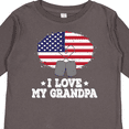 thumbnail image 4 of Inktastic I Love My Grandpa Military Grandson Boys or Girls Long Sleeve Toddler T-Shirt, 4 of 5