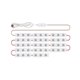 thumbnail image 2 of Tira De Luz De 4.92 Pies Con Alimentación Usb, Lámpara De Cinta De Espejo De Maquillaje De Tocador Con 10 Tiras De Led, Pegatina De Doble Cara De Inducción Manual Para Dormitorio, Tocador, Peluquería Yuarrent HA028069-03, 2 of 5