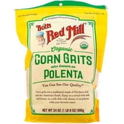 Bob's Red Mill, Organic Yellow Corn Polenta, 24 oz (680 g) (Pack of 4)