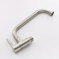 thumbnail image 2 of Stainless Steel Wall Kitchen Faucet Water Purifier Single Lever Hole Tap Cold, 2 of 6