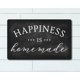 thumbnail image 1 of La felicidad es un regalo de boda hecho en casa, regalo de inauguración de la casa, regalo edificante, decoración edificante para el hogar, cita impresa, letrero de cocina, hogar, dulce hogar Tamaño:, 1 of 4