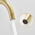 thumbnail image 4 of Gold Bathroom Faucet, Brushed Gold Bathroom Sink Faucet with Spray, RV Vanity Small Kitchen Faucet Single Hole Bar, 4 of 4