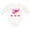 AA-White, variant on Inktastic Valentine Pink Heart Helicopter Boys or Girls Long Sleeve Baby Bodysuit