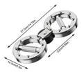 thumbnail image 3 of BKER Fitness Arm Strength Trainer 360° Rotating Resistance Boxing Forearm Trainer Stainless Steel & Electroplated Finish Easy To Clean Available In 8 Lbs Adjustable Adjustable Gear, 3 of 7