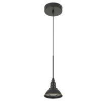 Cal Lighting Kampia Integrated LED Metal Pendant Fixture in Dark Bronze