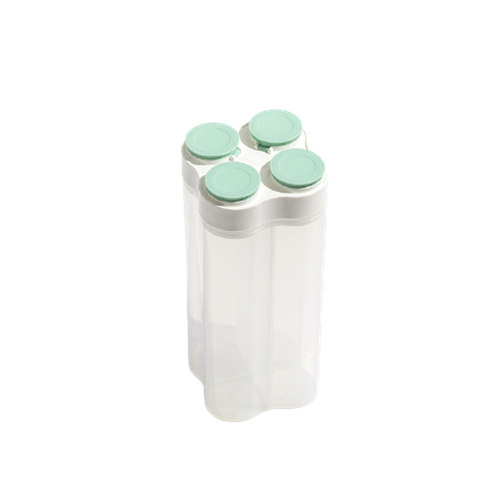 VALINK Kitchen Storage Tank with Lid and Desiccant Box Transparant Storage Container with 4