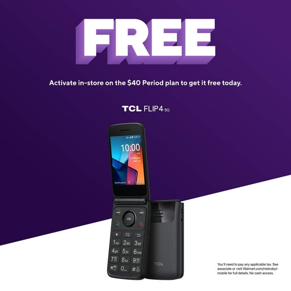 Metro By T-Mobile TCL Flip 4 5G