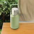 thumbnail image 5 of Gnmfd Large Capacity 32oz Insulated Stainless Steel Water Bottle with Tea Filter, Vacuum Thermal Flask for Outdoor Sports Travel Hiking Gym Office, Keeps Hot Cold Drinks, Wide Mouth Easy Clean, 5 of 6