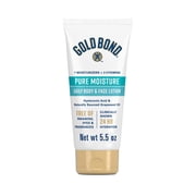 Gold Bond Pure Moisture Lotion, 5.5 oz., Ultra-Lightweight Daily Body and Face Lotion