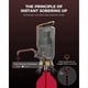 thumbnail image 5 of Aireador de Vino Eléctrico , Decantador, Dispensador y Bomba de Vacío - Pantalla Táctil LED, Monitor de Temperatura, Regalo Ideal, Color Negro, 5 of 5