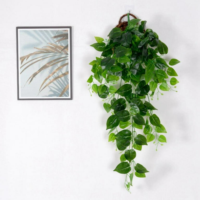 Visland Artificial Hanging Plants, Fake Hanging Plant, Fake Ivy Vine for  Wall House Room Indoor Outdoor Decoration