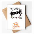 thumbnail image 1 of Boom Cartoon Spark Art Deco Fashion Thank You Cards Envelopes Blank Note, 1 of 3