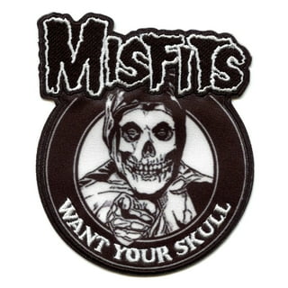 Misfits Crystal Lake Skull Patch