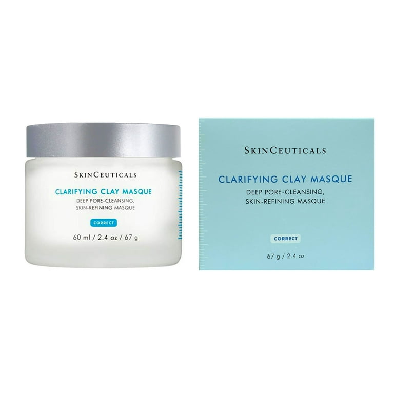 SkinCeuticals Clarifying Clay Masque, Deep Pore Cleansing for Acne