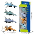 thumbnail image 2 of Education Alloy Pull Back Models Die Airplane Toys for Kids for and Learning Ideal Dispenser Prize for Parties, 2 of 8