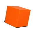 thumbnail image 4 of Cube Brick Banco de zapatos multifuncional Taburete para pies Asiento Taburete Bloque Naranja, 4 of 8