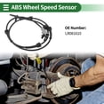 thumbnail image 2 of Sensor de velocidad de rueda ABS Unique Bargains Sensor ABS Sensor de sistema de frenos antibloqueo No.LR081610 para Land Rover para Range Rover Sport 2017-2018 Frontal Izquierdo Frontal Derecho, 2 of 7