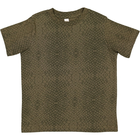 Rabbit Skins Fine Jersey Toddler T-Shirt Boy & Girl| Kids Tee| Blank Child Tshirt, Green Reptile, 5