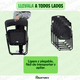 thumbnail image 3 of Silla Negra Plegable Negra 4 Pz Inmatmex, 3 of 10