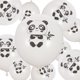 thumbnail image 1 of FELTECHELECTR 10 globos de látex impresos de 12 pulgadas con diseño de panda, decoración del hogar para fiestas de cumpleaños., 1 of 6
