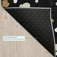 thumbnail image 5 of Addison Rugs Chantille Indoor/Outdoor Transitional Geometric Black Machine Washable Rectangle Rug, 3' x 5', 5 of 8
