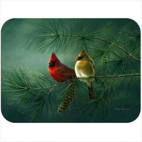 McGowan Tuftop Cardinals and White Pine Cutting Board- Small