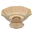 thumbnail image 3 of Fancyes Fruit Bowl Stylish Fruit Holder for Table Centerpiece Dining Room Home Decor Yellow, 3 of 8