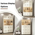 thumbnail image 3 of Multi-Functional Clothes Dresser: Portable Wardrobe with 17 Cubes & Magnetic Doors, 3 of 10