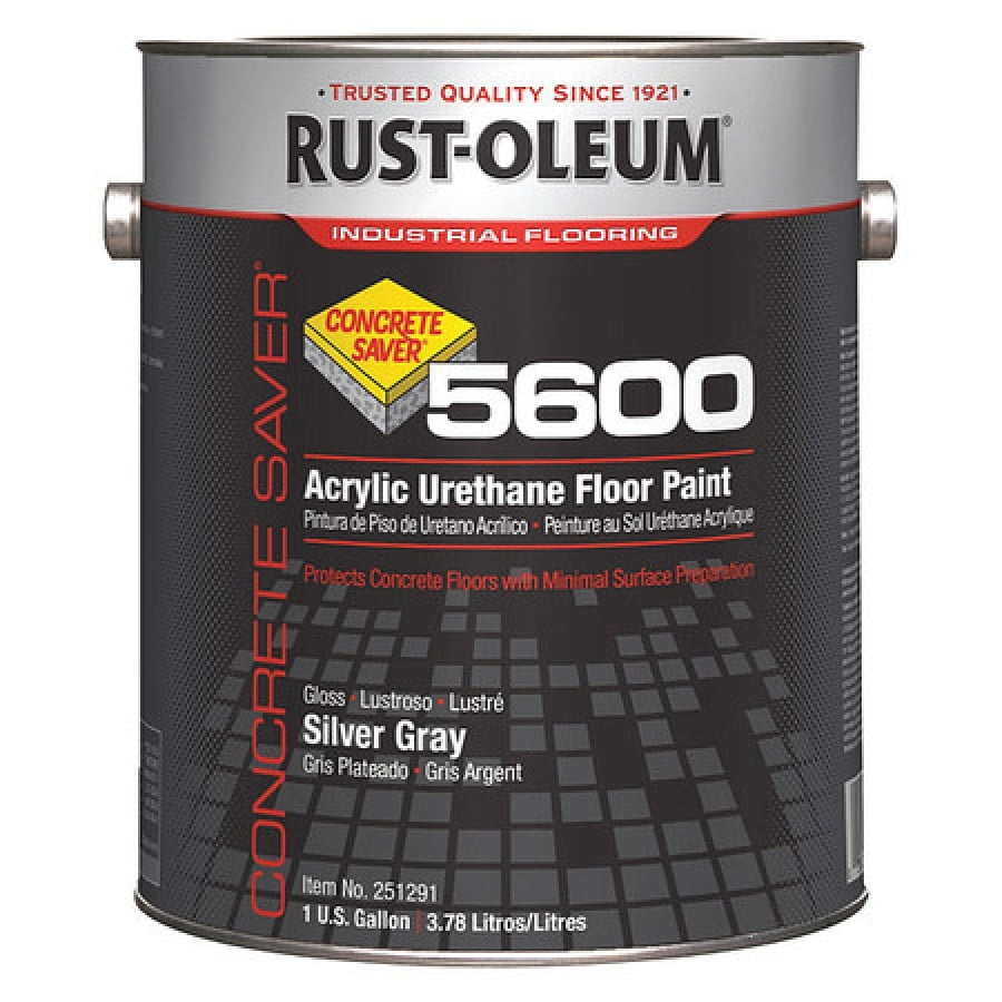 RUSTOLEUM 251291 5600 Floor Paint Urethane Modified Acrylic 1 gal