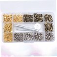 thumbnail image 3 of CHICHUMID 300 Sets Decorative Leathercraft Studs Iron Assorted Color for Unisex, 3 of 7