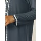 thumbnail image 5 of INSPIRAR CHIC Camisones de Mujer con Botones de Manga Larga Vestido de Pijama L Gris, 5 of 6