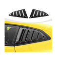 thumbnail image 2 of Rear Side Window Louvers For 2017-2023 Window Glass Blinds Accessories, Abs Carbon Fiber, 2 of 5