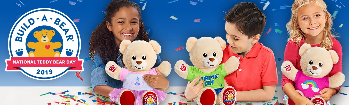 national teddy bear day build a bear