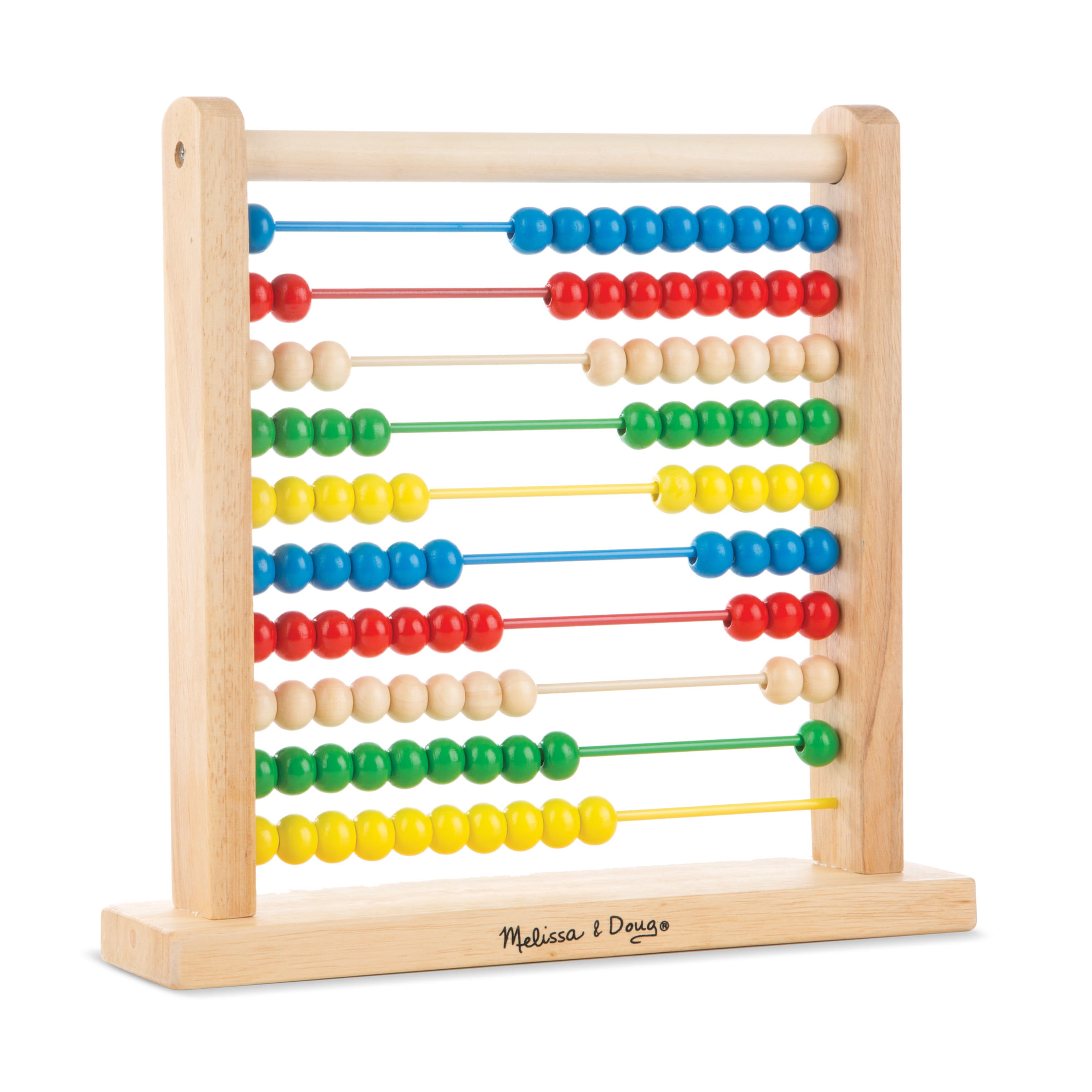 Wooden Children's Counting Bead Abacus Maths Educational Kids Eucation Toy DB 