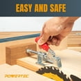 thumbnail image 7 of POWERTEC 4PK Toggle Clamp, 300lbs Holding Capacity, 302F Quick Release Push Pull Clamp for Woodworking Jigs and Fixtures, Pocket Hole Jigs, Welding, CNC, 20304-P4, 7 of 7