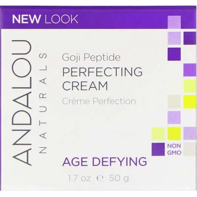 Andalou Naturals - Age Defying Goji Peptide Perfecting Cream | Multiple Sizes