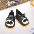 thumbnail image 4 of Muñeca de Muñeca de material cuero Simución Decoración Accesorio Juguetes para niños para de cumpleaños de año de nuevo Chica de Acción negro Hugo Zapatos de muñeca, 4 of 10