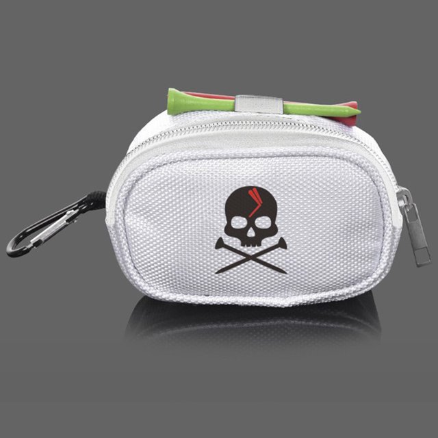 Bolsa para pelotas de golfsoporte para teebolsa de almacenamientoportátilcalaverabolso de golf (blanco) Ndcxsfigh Nuevos Originales