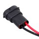 thumbnail image 2 of sweethay Adaptadores de conector de extensión de enchufe precableado para faros delanteros enchufes de repuesto para bombillas, 1 Bombillas para automóviles, 2 of 6